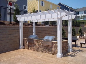 grill station and arbor (1)